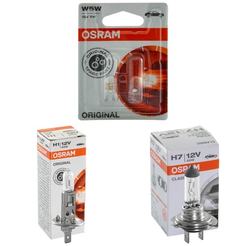 Osram set w5w - osram, h7