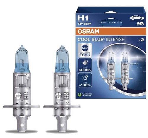 Osram cool blue intense - blue, h1